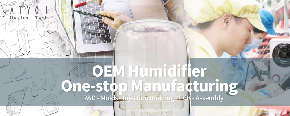 Fábrica de producción personalizada de humidificador OEM