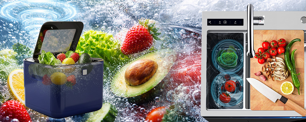 food ingredient purification and cleaning devices