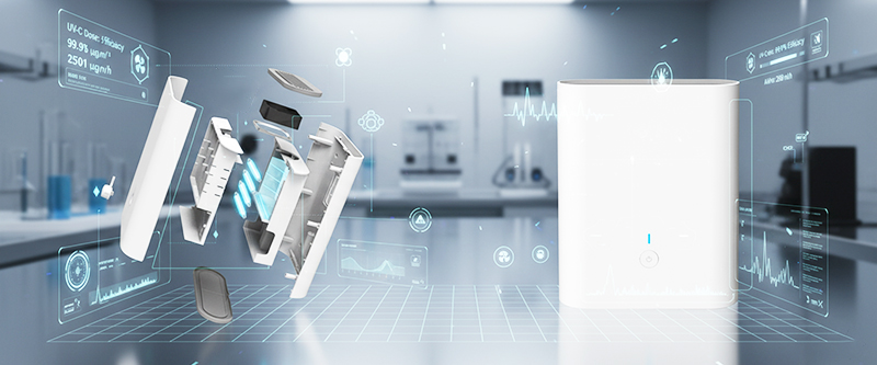 Guía de la lista de verificación para prototipos de pequeños electrodomésticos: Carcasa para purificador de aire UV