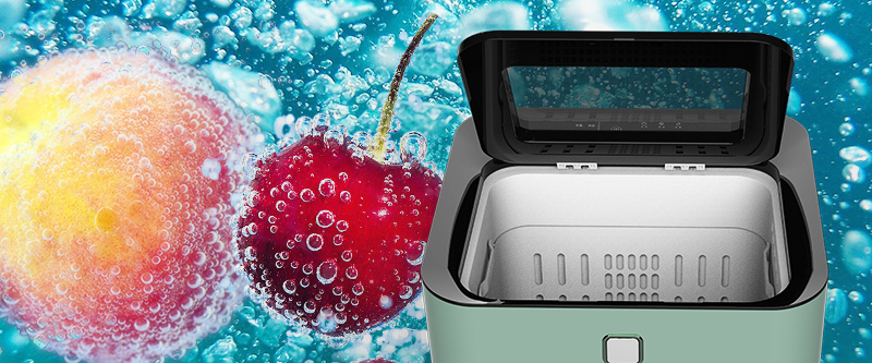 Lavadoras de frutas y verduras: Limpieza por pulsadores, burbujas y ultrasonidos